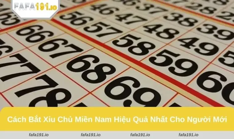 cách bắt xỉu chủ miền nam