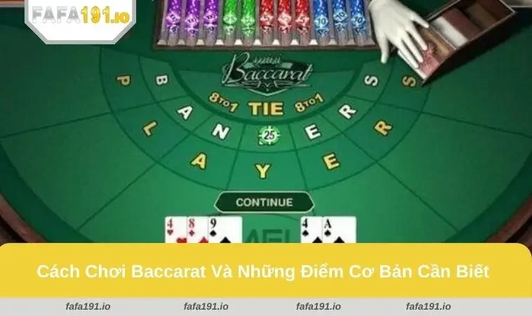 Cách Chơi Baccarat - Hướng Dẫn Chi Tiết Cho Bạn Mới Bắt Đầu 1 Trải nghiệm không khí sôi động cùng hướng dẫn chi tiết cách chơi