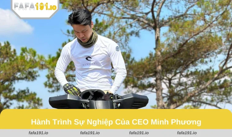 CEO Minh Phương trong buổi họp chiến lược FAFA191