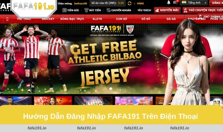 Đăng Nhập FAFA191 2 Hướng dẫn đăng nhập đơn giản trên điện thoại.