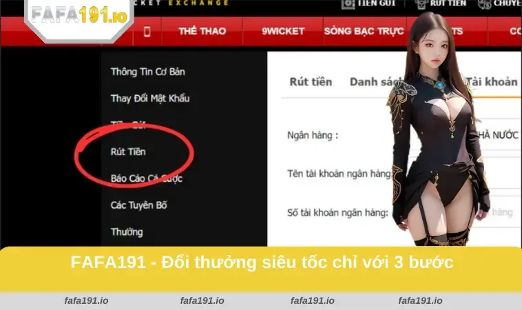 FAFA191 35 Đổi thưởng nhanh chóng với 3 bước dễ dàng