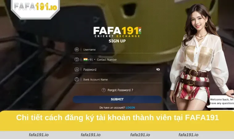 FAFA191 32 Chi tiết cách đăng ký với 4 bước siêu nhanh