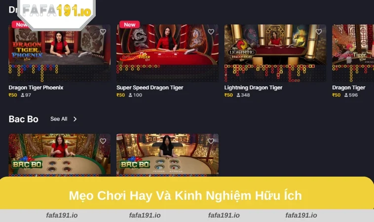 Game Bài FAFA191 3 Áp dụng chiến thuật hợp lý giúp người chơi dễ dàng chiến thắng.