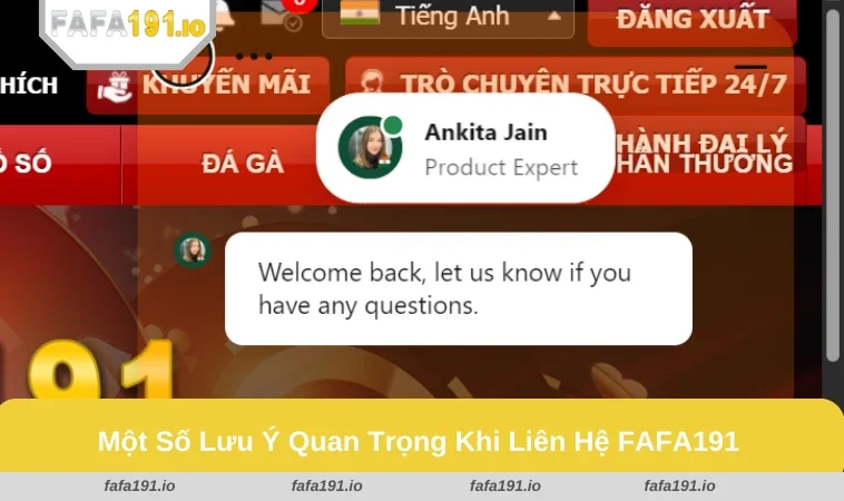Liên Hệ FAFA191 3 Hướng dẫn chuẩn bị thông tin trước khi liên hệ.