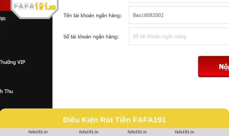 Rút Tiền FAFA191 1 Kiểm tra tài khoản trước khi rút tiền tại FAFA191.