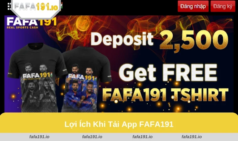 Tải App FAFA191 1 Giao diện app FAFA191 thân thiện trên điện thoại.